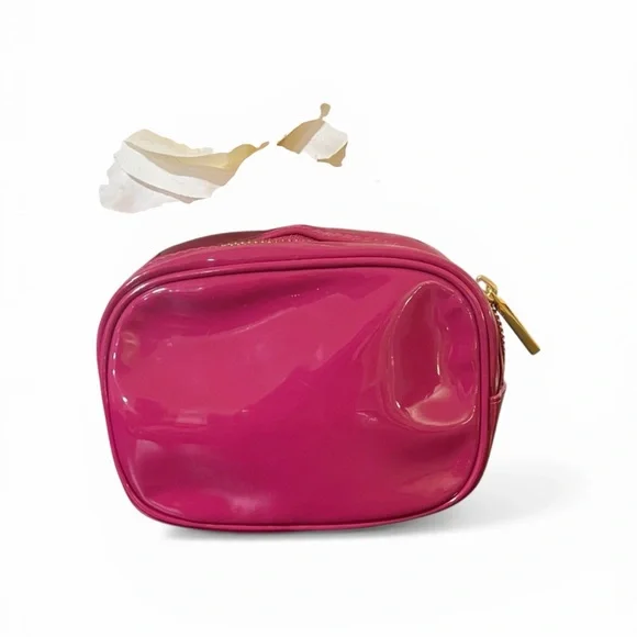 Tory Burch Fuchsia Cosmetic Case - Picture 2 of 4